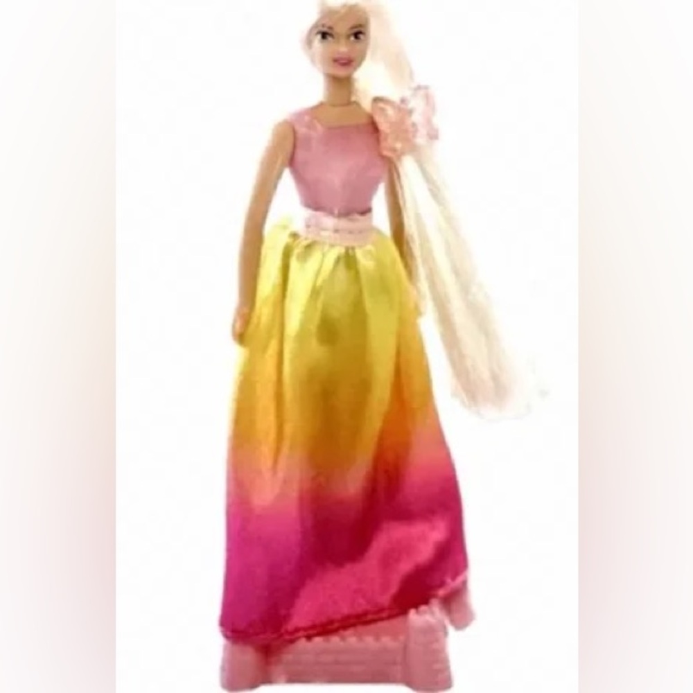 2000 Barbie McDonald’s Happy Meal Toy - Rainbow Princess Barbie     vintage toys